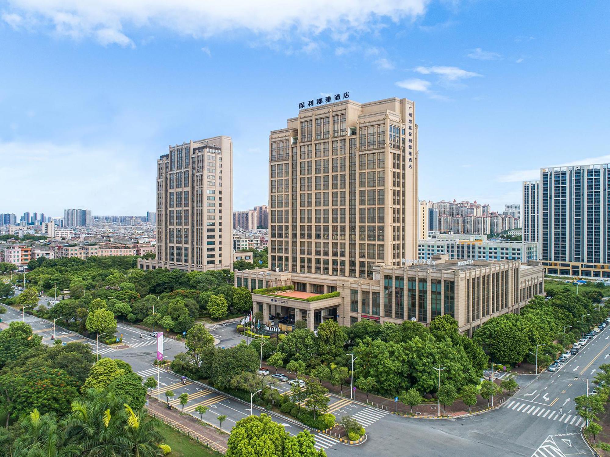 Crowne Plaza Guangzhou Zengcheng By Ihg- Canton Fair Free Shuttle Bus Exteriör bild